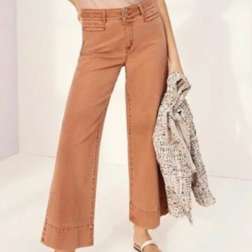 Ann Taylor High Waisted Cropped Jeans